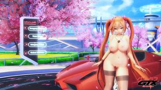 【MMD】Marine Ghostly Dance