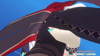 Varesa VS Rosaria_Part1_GenshinImpact