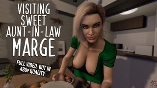 Visiting Sweet Aunt-In-Law Marge (FULL 480p)