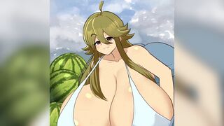 Noeh Is Showing You Her Watermelons, Which One Will You Take? (SFW)