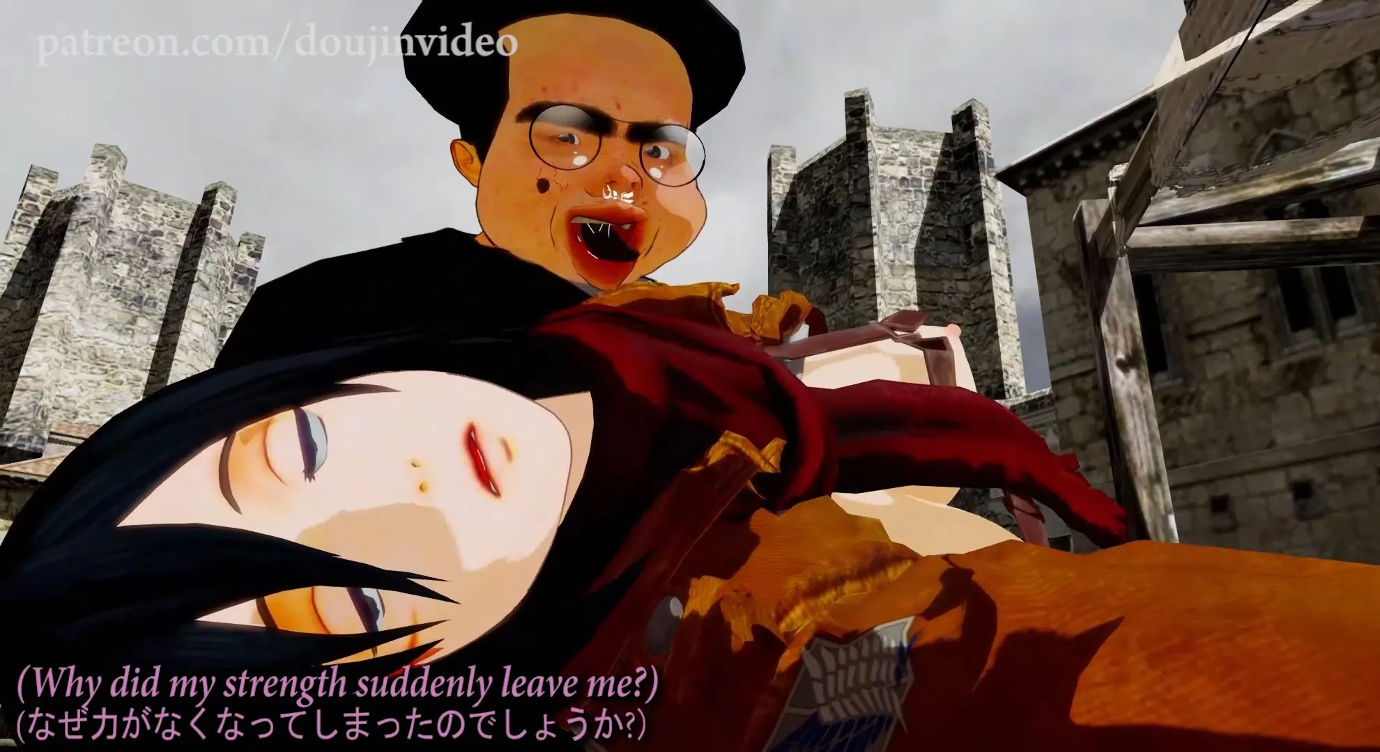 Mikasa Ackermans Cuckolding - ミカサ・アッカーマンの寝取られ Attack on Titan - 進撃の巨人 Part  10