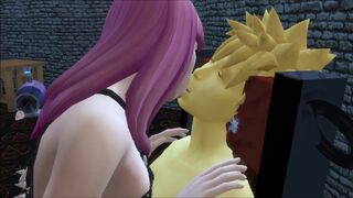 Simsxxxporns- barts threesome experience