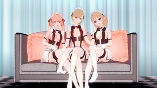 Namie X Erika X Sachi Gangbang