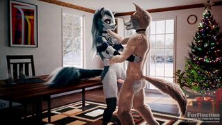 Loona fucked on the table