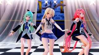 Shimakaze, Yamakaze & Kawakaze - JEWEL [MMD R15] Panman