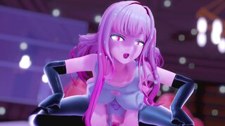 HMV Calli's music video shoot [ブラン] (Race Queen Outfit)