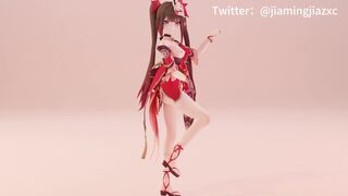 Blender Fireworks Cycles Rendering HonkaiStarRail Sparkle Guanghan Palace