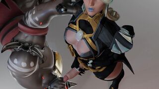 Emma Frost dominates Doomfist