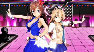 Shimakaze & Sora - Luvoratorrrrry [MMD R15] RubyMMD