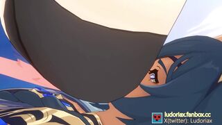 Varesa VS Rosaria_Part2_GenshinImpact