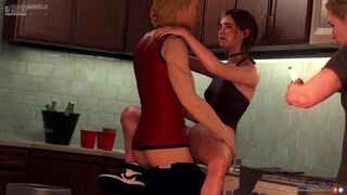 Ellie in the kitchen