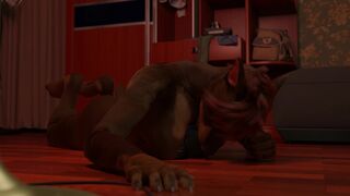 Night burglar (vore, anal vore)