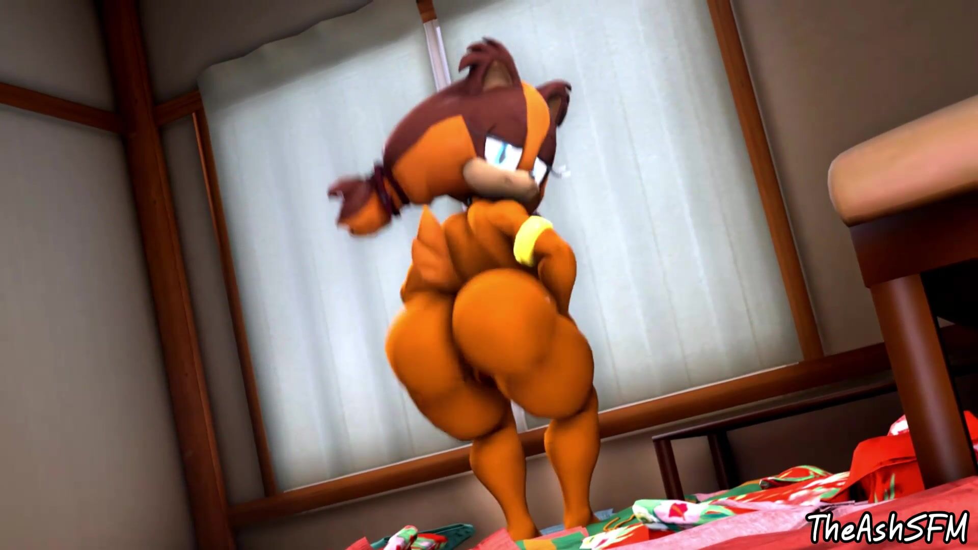 Sticks Shaking Ass