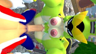 Surge & Sonic's Relaxing Break