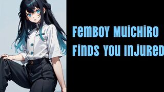Femboy Muichiro Finds You Injured