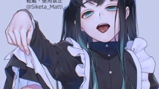 Maid Muichiro Has His Way With You