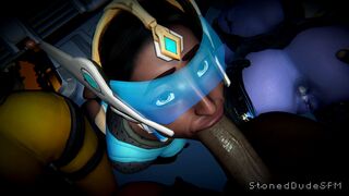 Symmetra Blowjob [Blacked][StonedDudeSFM]