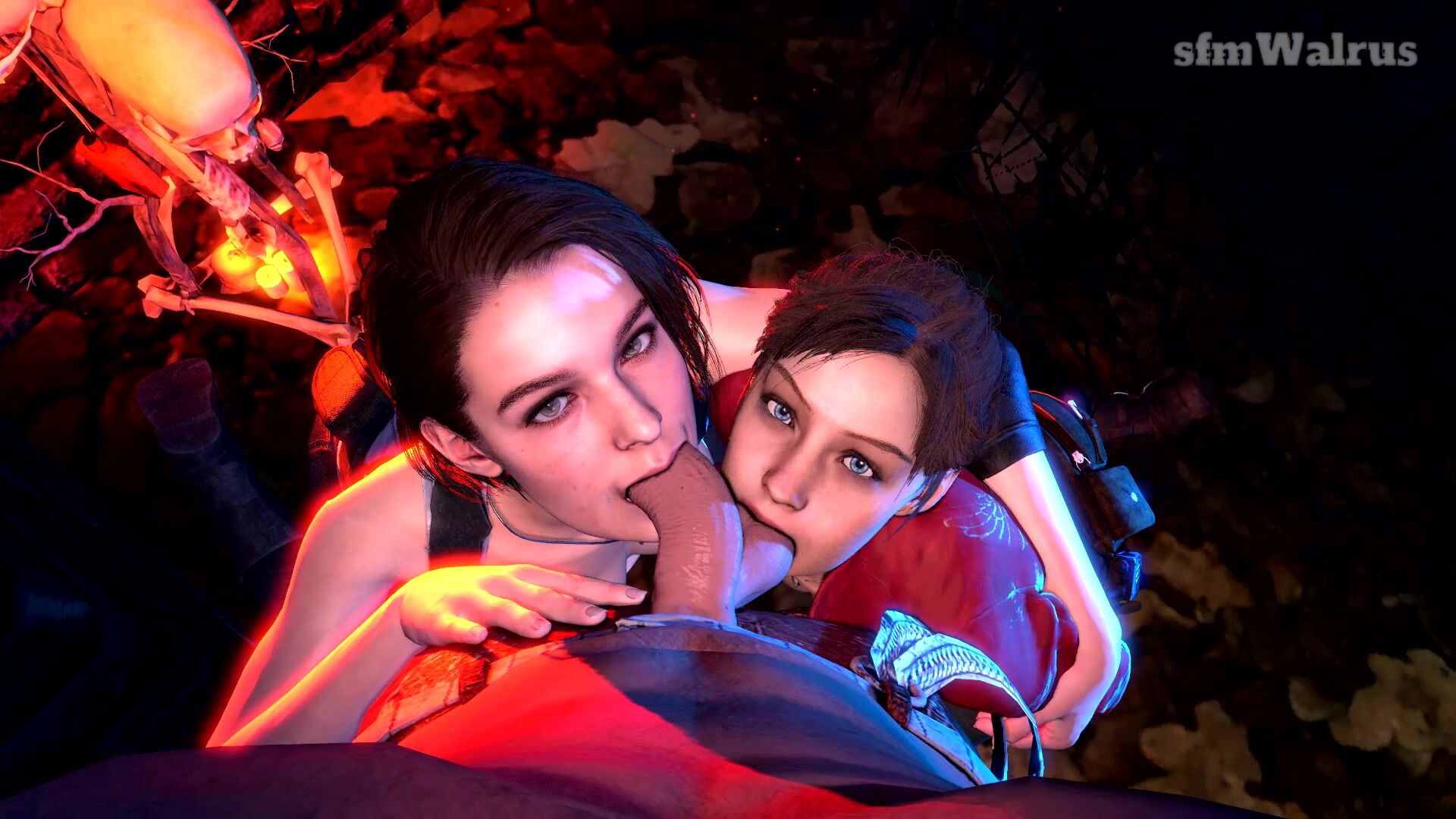 Jill And Claire Tag Team David King Pov