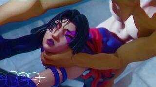 Psylocke Against the Wall [Ateles]