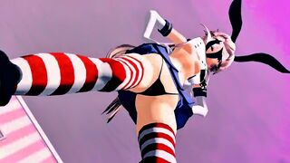 Shimakaze - Onegai Darling [MMD R15] Sima