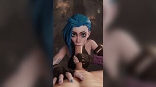 Jinx blowjob [ArawAraw]