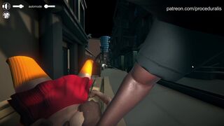 Welma fucked in an alley