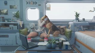 Lilly x dog (extended) - p4ants