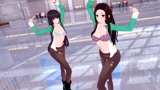 [KKS/MMD] [Ikenai Borderline] Miyuki Shiba Mayumi Saegusa