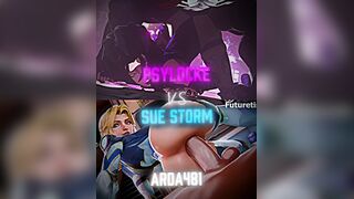 Sue Storm VS Psylocke | WIS | PMV | HMV