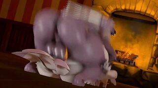 Vaggie pounding Stella