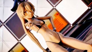 Shimakaze - Hi Fi Raver (ver. 2) [MMD R15] Clear_Cloth