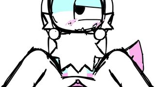 Footage of harp taking expunged’s peepee like a good boy