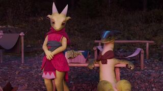 Lizard loving cunnilingus