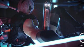 2B's Futa adventure compliation