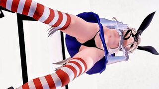 Shimakaze - Red Flavor Shinshi [MMD R15] Aoinu11