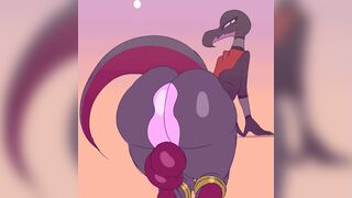 Femboy Salazzle twerk