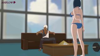 [Hinata x Darui] FULL VIDEO Pleasing The New Raikage