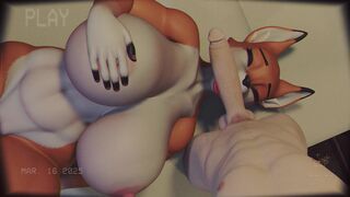 Foxya Having Fun on Bed (Andrey4k)