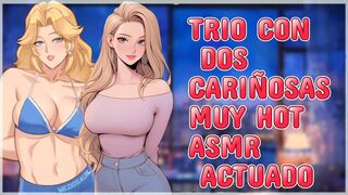 ASMR sex with two super horny womans
