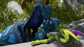 Wyvern and reptile fuck