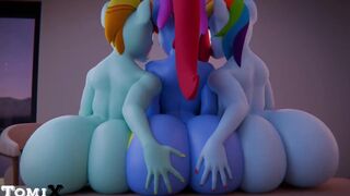 Between a Rainbow and a Lightning