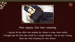 Welcome to Maison Chichigami - Kana Route - Day 1 - First orgasm, first time cumming