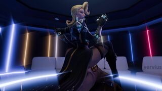 Emma Frost dominating