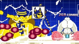 Hyper Futa Ankha and Toriel cum for 9 minutes straight