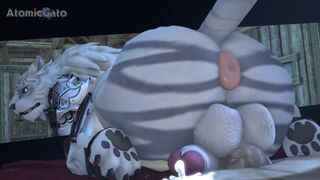 Dromarch twerks on nia face