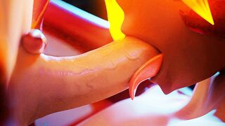 A Dragoness's Fiery Feast [Elasid]