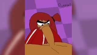 Sausage Toppin Gal sucks penis | Pizza Tower (Bonnster)