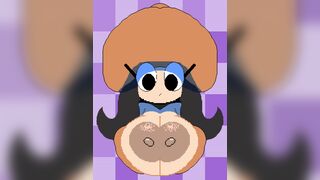 Mushroom Toppin gal's big breasts | Pizza Tower (Cubesmolly)