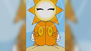 The sun and the femboy moon