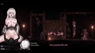 Sinisistar 2 - Lilia gets captured by goblins and used as a breeding ground